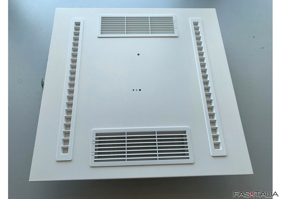 Disinfezione aria a raggi UV-C a soffitto