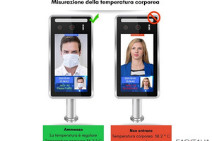 Termoscanner rilevamento temperatura