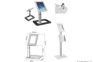 Tablet lettore Green Pass da tavolo o da pavimento Tablet lettore Green Pass da tavolo o da pavimento